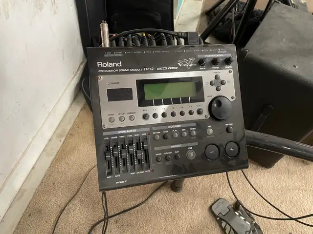 Roland TD-12 V-drumset in Drums & Percussion in Red Deer - Image 4