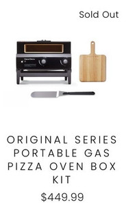 Bakerstone Portable Gas Pizza Oven 