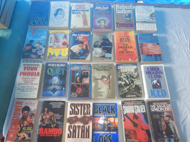 HARD / SOFT COVER BOOKS in Fiction in Edmonton - Image 3