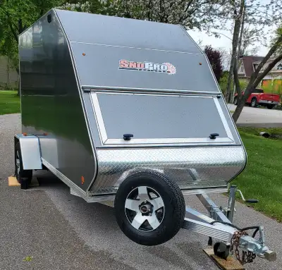 SnowPro Aluminum Enclosed Trailer (Quality) for Snowmobile or ATV I purchased NEW from; Scott Reinha...