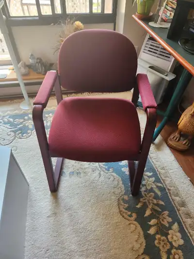 Chair Made in Canada Very sturdy. Seat 20x20 approx. From smoke free pet free home. Perfect in that...