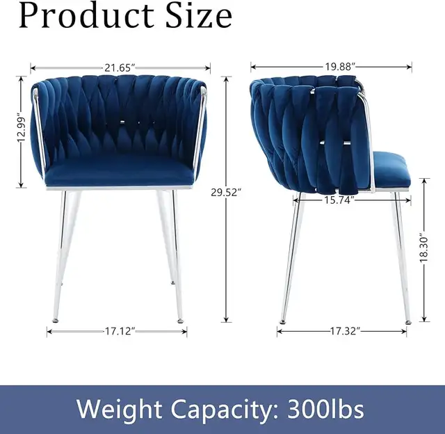 Beautiful modern velvet Bar chair and dining chair Chrome legs in Chairs & Recliners in Markham / York Region - Image 7