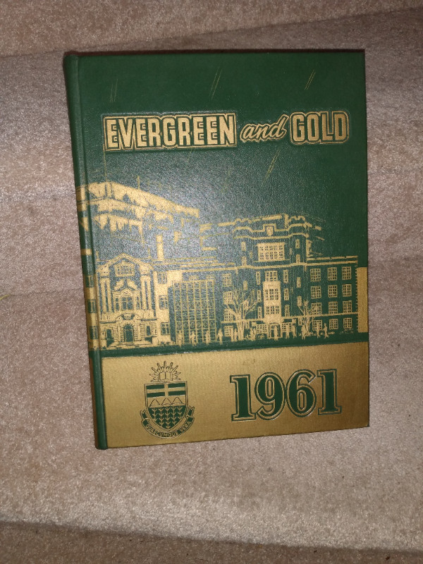 ORIGINAL 1961 UNIVERSITY OF EDMONTON YEAR BOOK in Non-fiction in Edmonton
