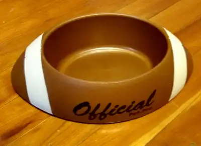 Football dish/ dog/ chips/ nacho bowl, View more