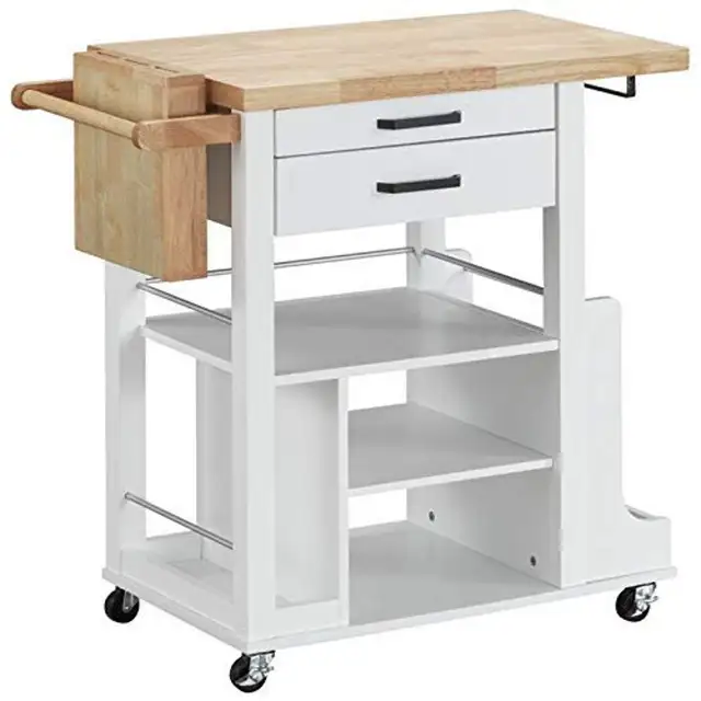 ACME Kitchen Island Cart Cabinet BRAND NEW SEALED in Hutches & Display Cabinets in London - Image 2