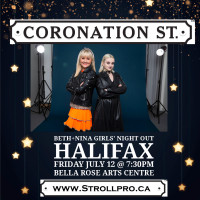 Coronation St. Beth + Nina visit Halifax July 12th 2024.