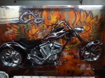 8+orange county choppers iron legends die cast scale, View more