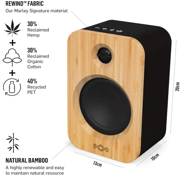 Marley Bluetooth Speaker Brand New in Speakers in City of Toronto - Image 3