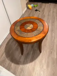 End Table Solid Wood