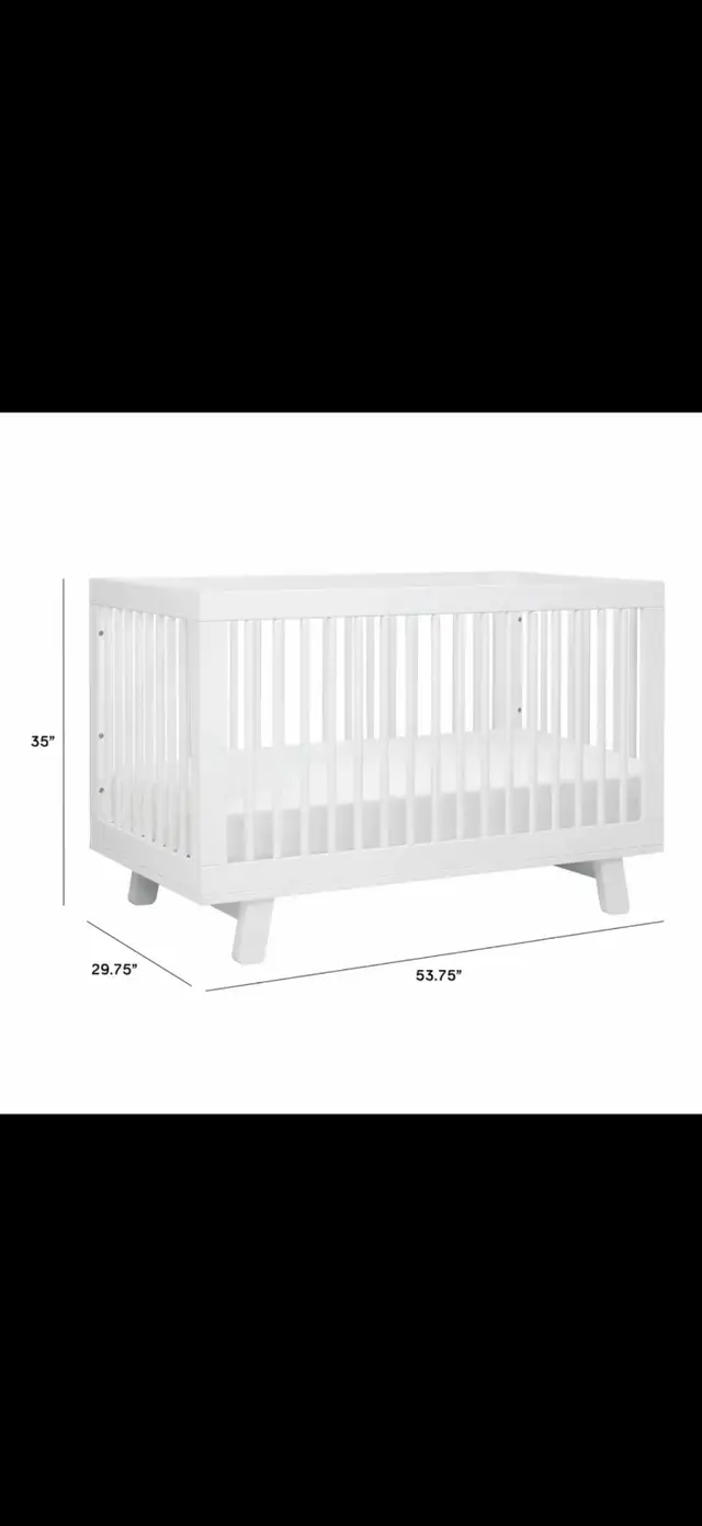 Babyletto Hudson crib in White in Cribs in Ottawa - Image 3