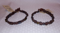 Bohemian Beaded Hemp Bracelets for Men ~Handmade!