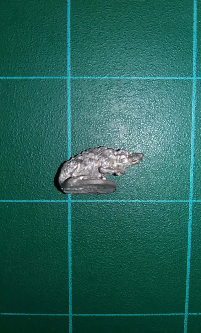 Vintage AD&D Metal Miniature 02-912 Giant Rats Rat in Arts & Collectibles in Saint John - Image 3