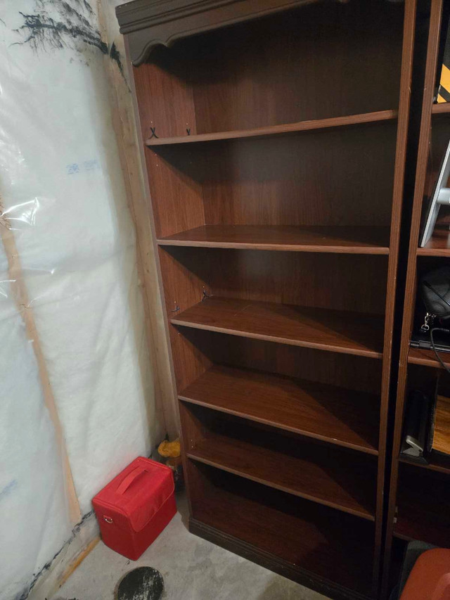 Tall Wooden Bookcase in Bookcases & Shelving Units in Ottawa