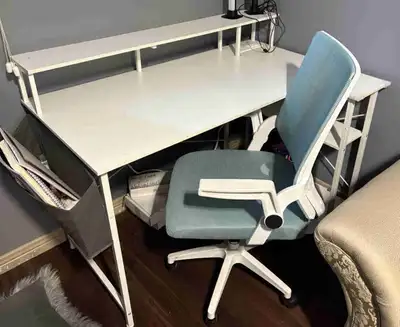 Brand new computer desk and chair, View more