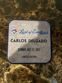 Toronto Blue Jays Carlos Delgado Level of Excellence Baseball