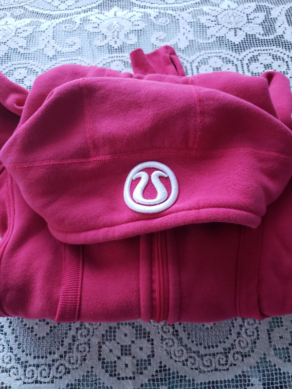 Lululemon Athletica Fleece Child’s Pink Scuba Hoodie in Kids & Youth in Kingston