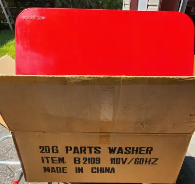 New 20gal parts washer, View more