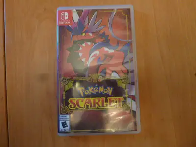 Like new copy of Pokemon Scarlet for Nintendo Switch. Compatible with Nintendo Switch 2. Price: $60....