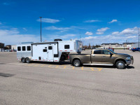 2020 Exiss Escape 7310 G-LQ Slide 3 horse trailer