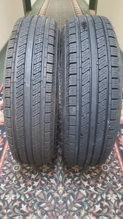 2 Carlstar Radial Trail HD Trailer Tires - ST205/75R14-Load C, View more