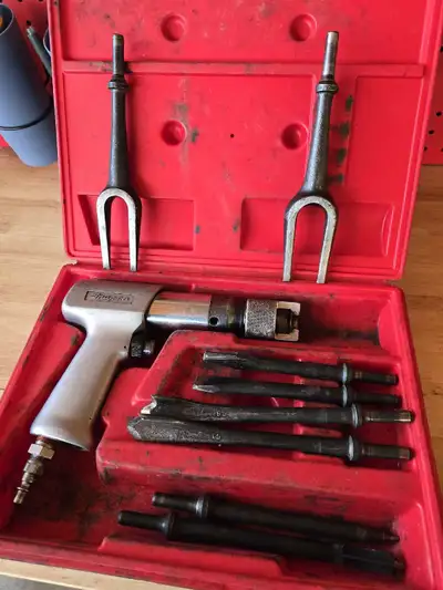 Snap On Air Hammer set, View more
