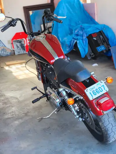This bike has had 2 oil changes, it's the sportser custom 7 thousand ks that's all ,was bought and h...