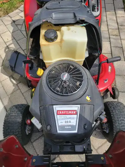Craftsman riding lawn mower , View more
