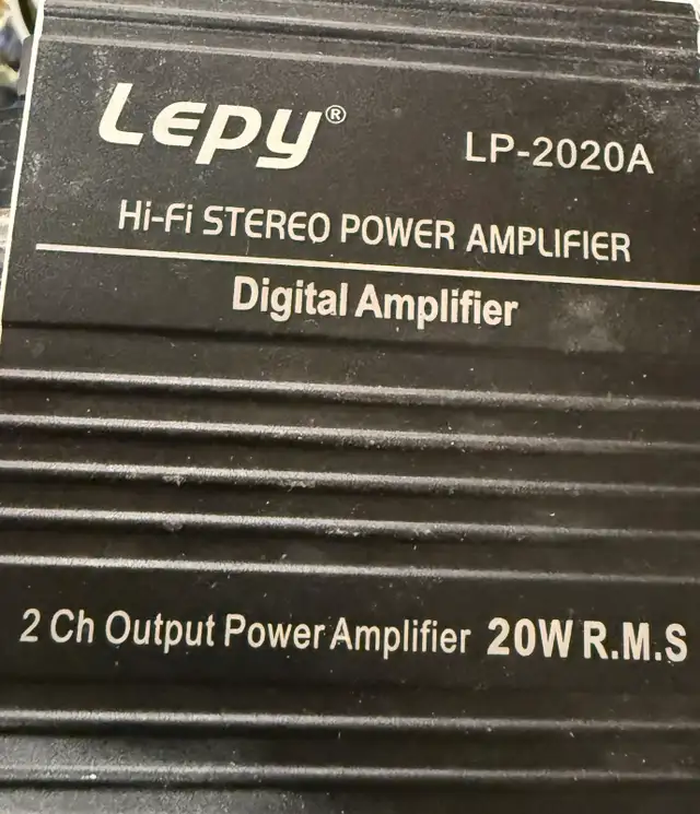 Lepai LP-2020A Amplifier in Stereo Systems & Home Theatre in Mississauga / Peel Region - Image 2