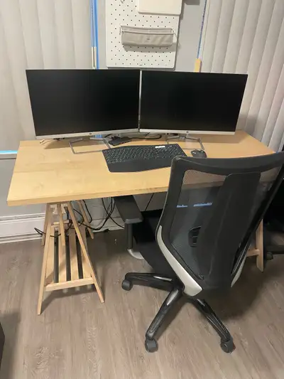 IKEA Computer Workstation Desk, View more