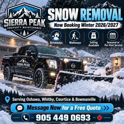 Snow Removal Services – Durham Region |, View more
