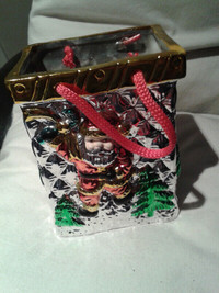 Ceramic Christmas Bag Decoration