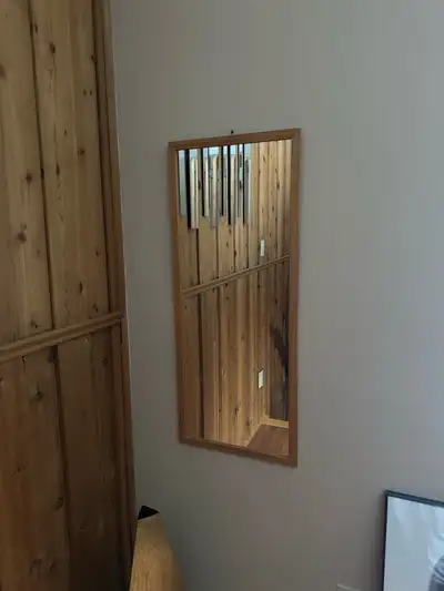 Rustic Rectangular Mirror, View more