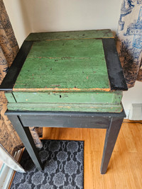 Victorian clerk's desk with custom made base