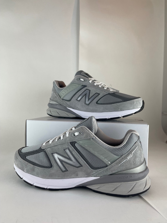 NEW BALANCE Men's shoes - Made In USA 990v5 Grey - 10 US - BRAND dans Chaussures pour hommes  à Ville de Montréal - Image 2