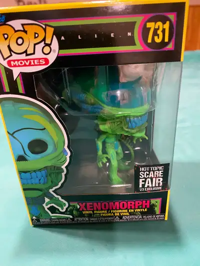 Xenomorph Scare Fair Black Light Funko Pop, View more