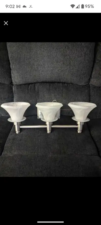 Frosted Glass Light Fixture, View more