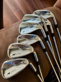 2018 Callaway X Forged Irons -  with OBAN Stiff Shafts