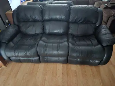 Leather Couch & Loveseat, View more