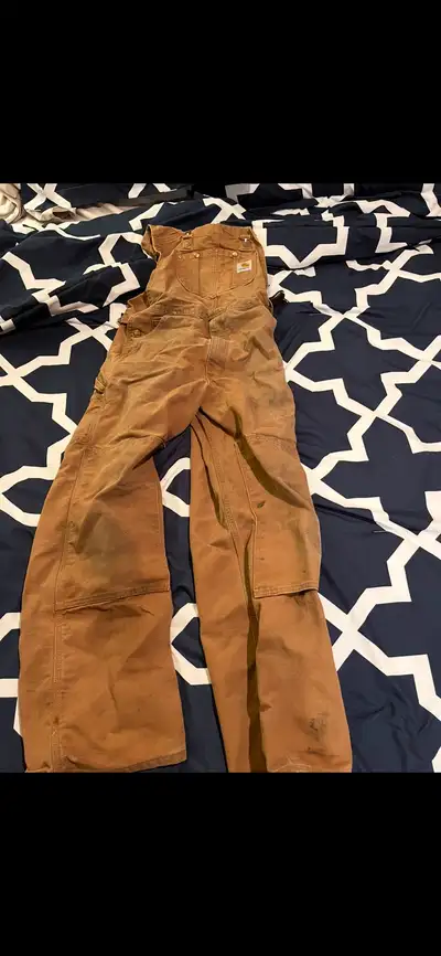 Carhartt Bib overalls asking $50