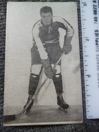 Eddie Litzenberger Montreal Royals 1952-53 hockey card