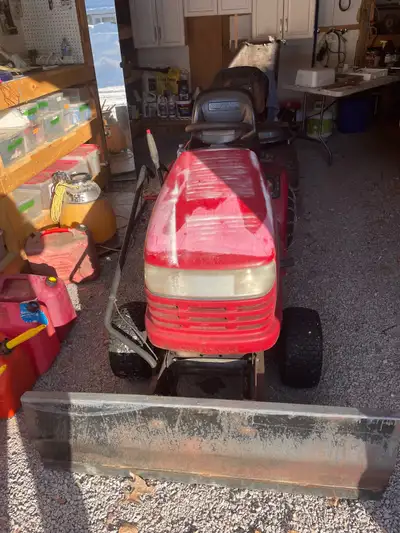 FS: Cratfman YT3000 Mower with Snow Blade, View more