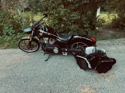 Beautiful black on black Victory Vegas 8Ball, with 11888 miles and always stored in the garage when...