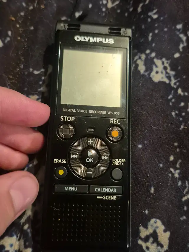 Olympus WS-853 Digital Voice Recorder in Pro Audio & Recording Equipment in Sudbury - Image 3