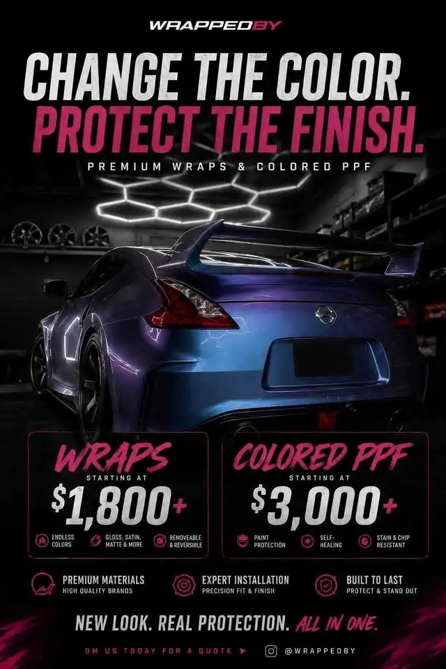 Vinyl and PPF Wraps 