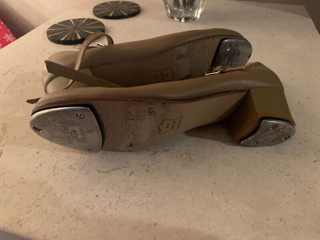 Angelo Luzio Tan Leather Tap Shoes - size 6.5 in Other in Calgary - Image 3