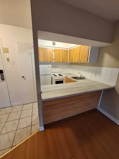 Great 3.5 with balcony Call/text : 514-219-0413 Includes heat;hotwater;electricity;fridge and stove...