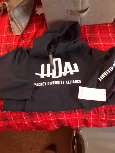 Limited edition Hockey Diversity Alliance Navy Blue size large.
