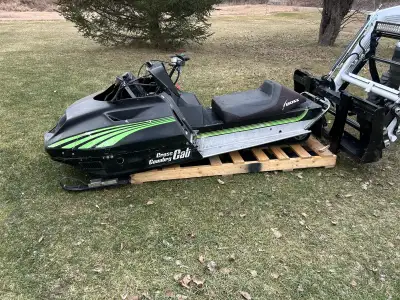 Custom Built 1977 Cross Country Cat chassis, lowered suspension, with 530cc Liquid cooled engine wit...