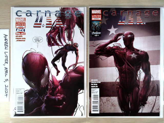 Carnage Comic Fest! Carnage U.S.A., Toxin, Venom vs Carnage in Comics & Graphic Novels in Hamilton - Image 3