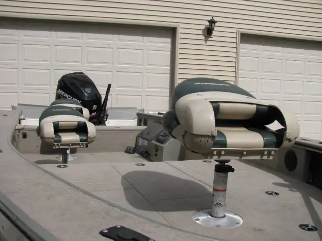 2003 Alumacraft tournament pro 175 in Powerboats & Motorboats in Nipawin - Image 7